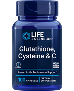 Glutathione, cysteine &amp; C