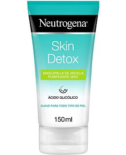 Neutrogena® Skin Detox® Clay Cleansing Face Mask 2 in 1