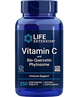 Vitamin C & Quercetin Phytosome, 250 veg tbl